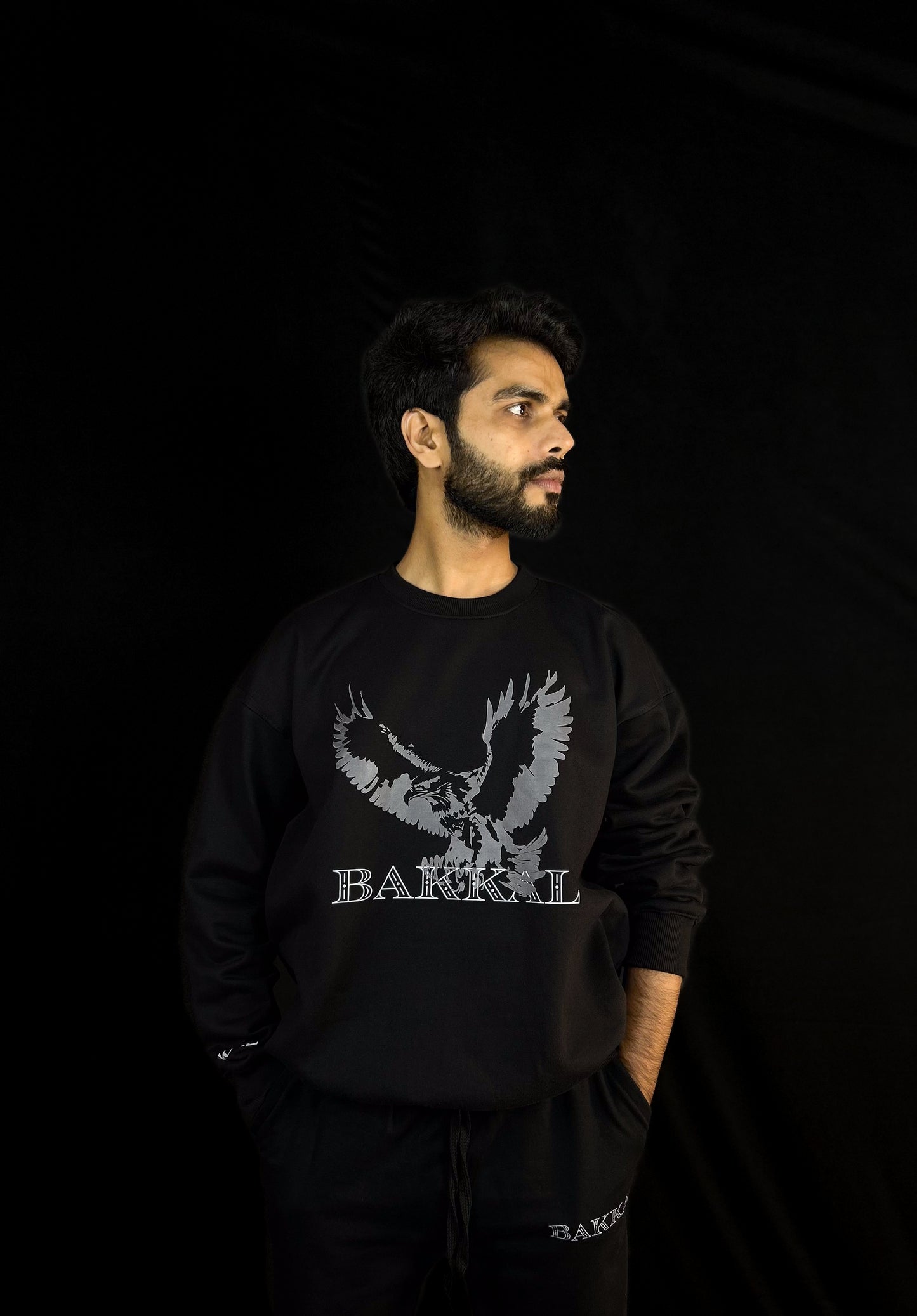 DARK EAGLE OVERSIZED SWEATSHIRT [UNISEX]