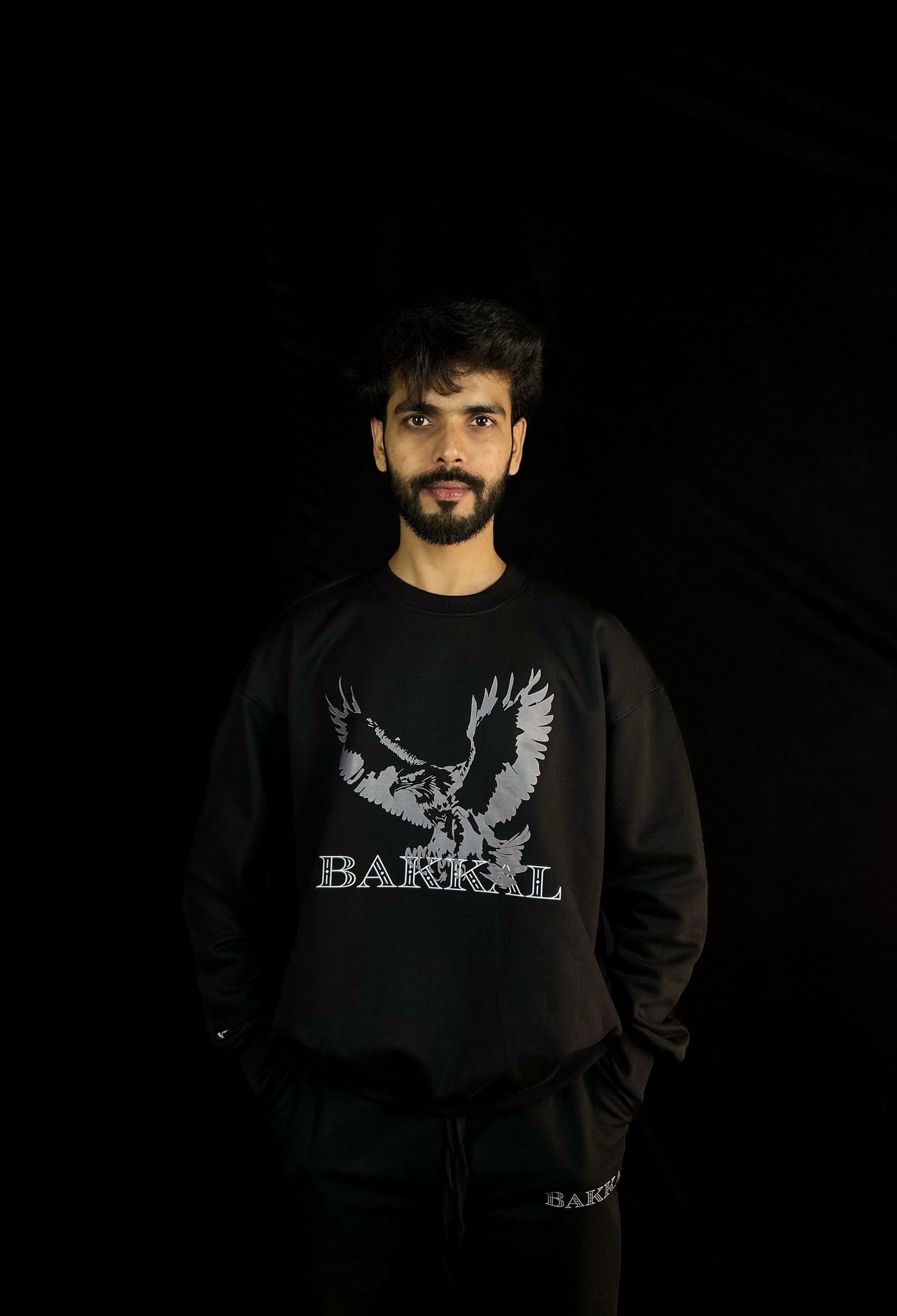 DARK EAGLE OVERSIZED SWEATSHIRT [UNISEX]